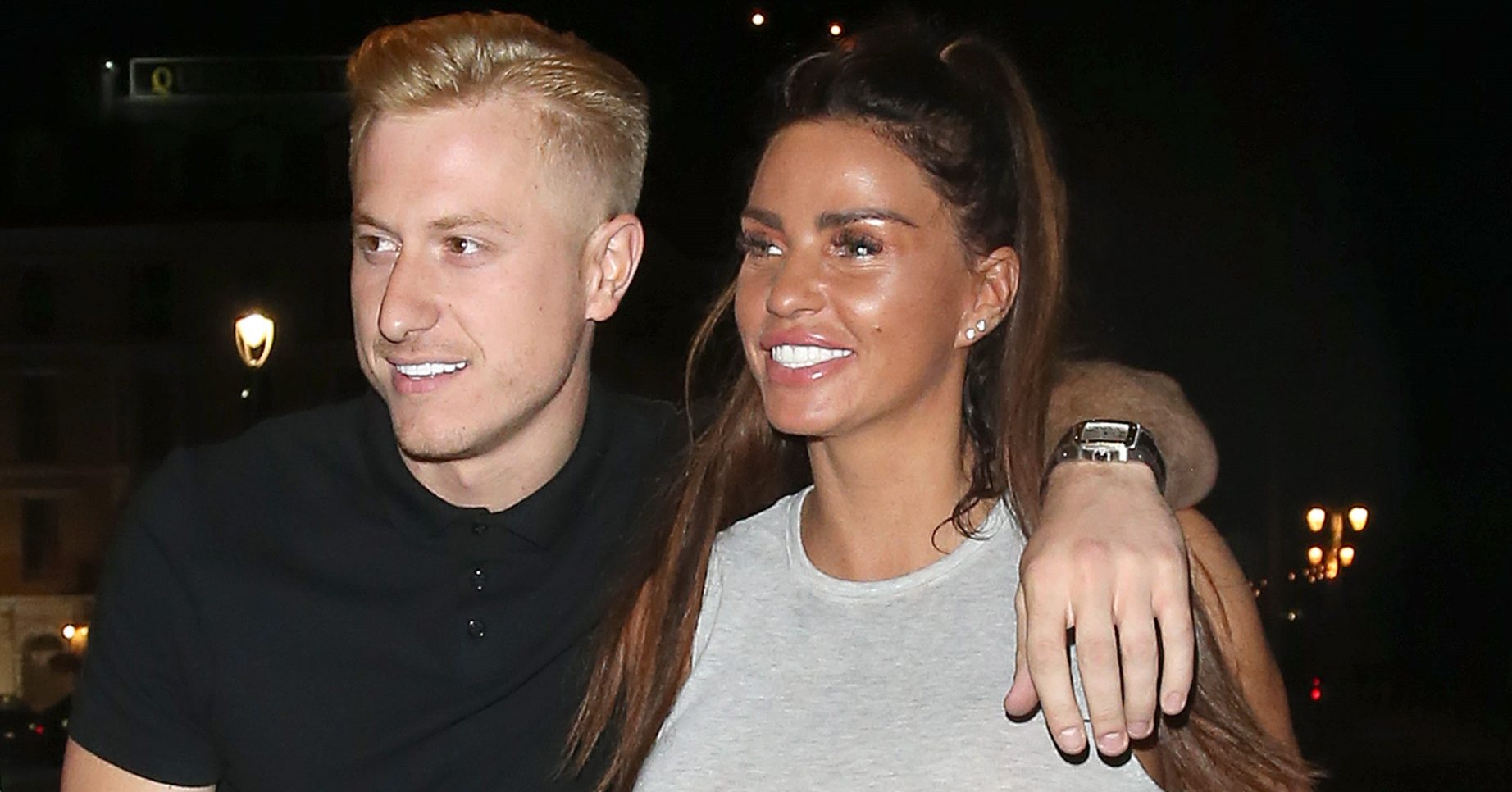 Kris Boyson and Katie Price