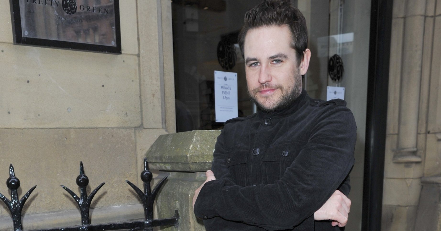 Celebrities seen arriving and leaving the Pretty Green clothing range new collection launch at the store in Manchester, UK, before heading to Avalanche restaurant for a bite to eat. WORLDWIDE RIGHTS Pictured: Kavana,Anthony Kavanagh Ref: SPL4112644 180415 NON-EXCLUSIVE Picture by: FameFlynet.uk.com / SplashNews.com Splash News and Pictures Los Angeles: 310-821-2666 New York: 212-619-2666 London: +44 (0)20 7644 7656 Berlin: +49 175 3764 166 photodesk@splashnews.com World Rights