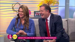Celia Walden and Piers Morgan on Lorraine