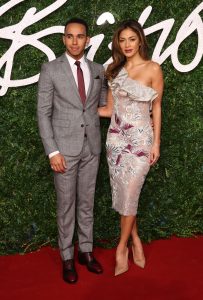Lewis Hamilton and Nicole Scherzinger