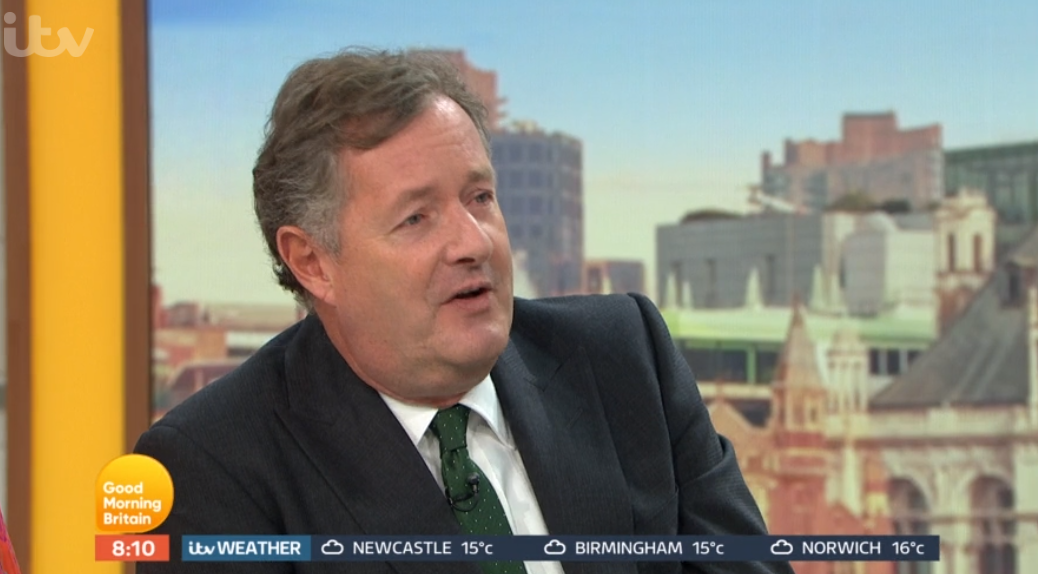 Piers Morgan on GMB