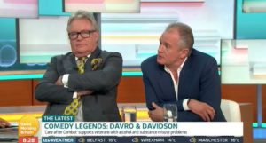 Jim Davidson and Bobby Davro on GMB