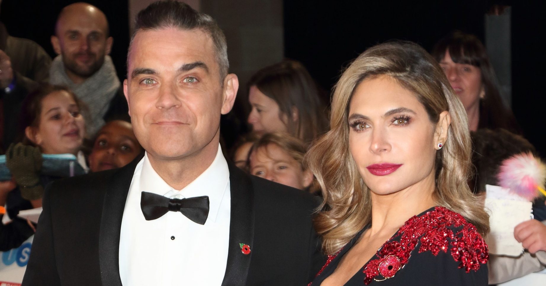 Robbie Williams and Ayda Field