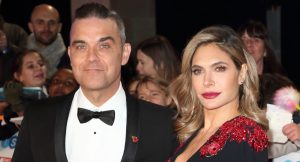 Robbie Williams and Ayda Field