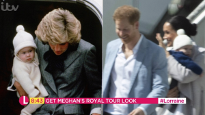 Harry and Meghan on Lorraine