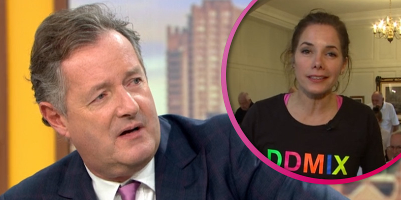 Piers Morgan and Darcey Bussell