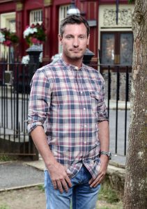 Dean Gaffney played Robbie Jackson (Credit: BBC)