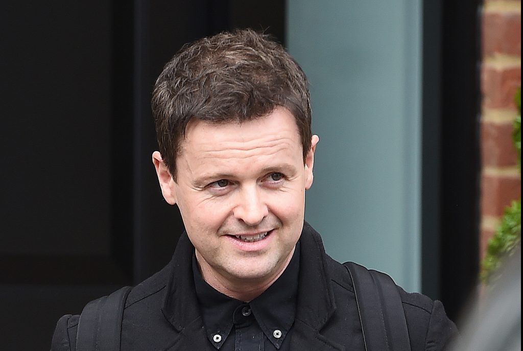 Declan Donnelly outside his London home