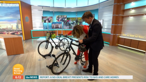 Kate Garraway on GMB