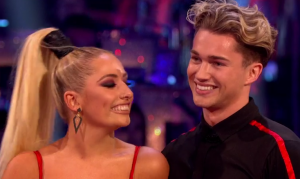 Saffron Barker and AJ Pritchard Strictly