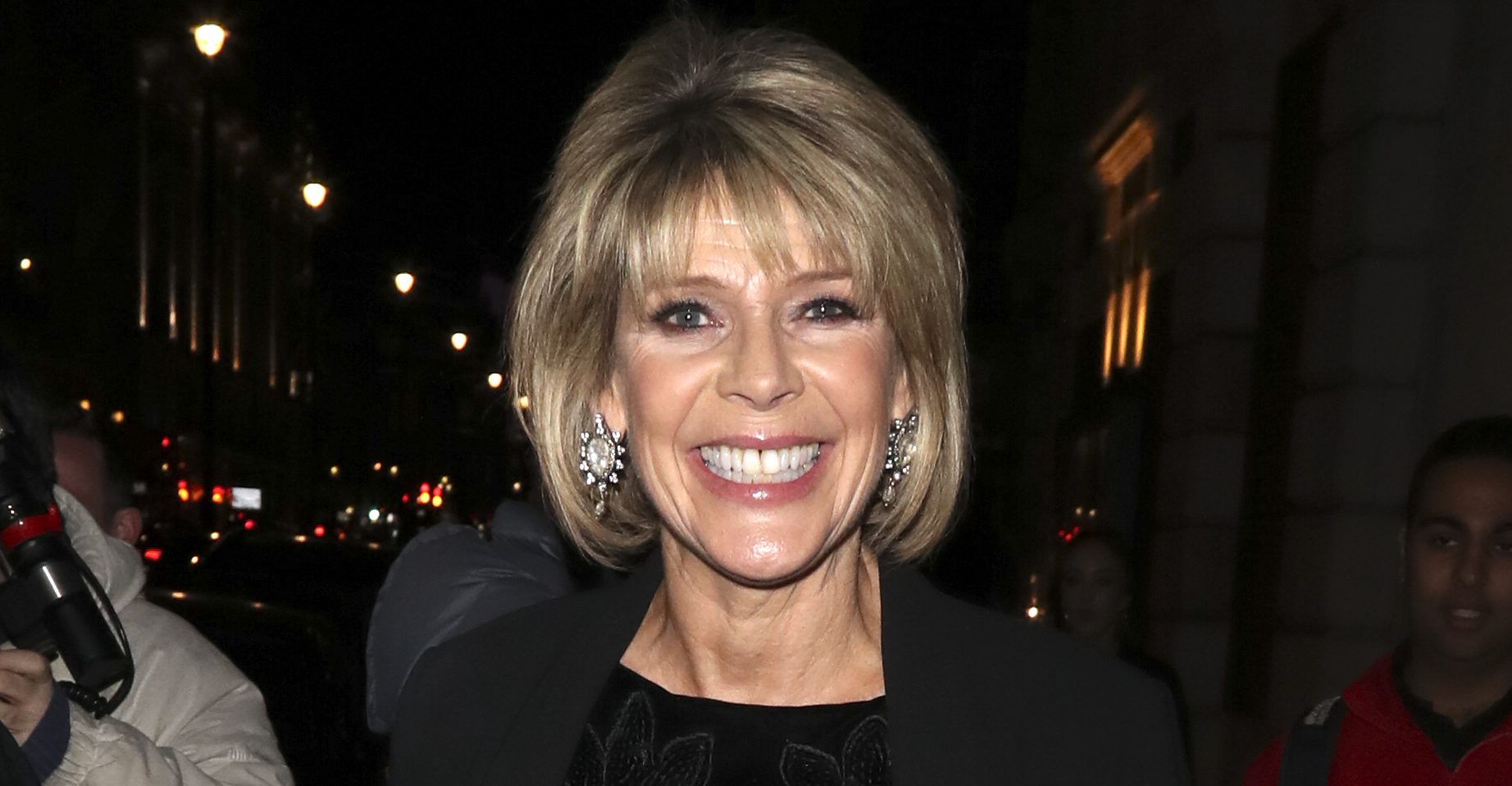 Television presenters Eamonn Holmes and Ruth Langsford were seen at the 'This Morning' 30th Anniversary Gala in London, UK. Pictured: Ruth Langsford Ref: SPL5029753 011018 NON-EXCLUSIVE Picture by: SplashNews.com Splash News and Pictures Los Angeles: 310-821-2666 New York: 212-619-2666 London: +44 (0)20 7644 7656 Berlin: +49 175 3764 166 photodesk@splashnews.com World Rights