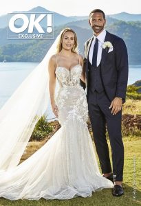 Kate Wright and Rio Ferdinand