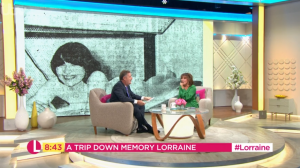 Piers Morgan and Lorraine Kelly