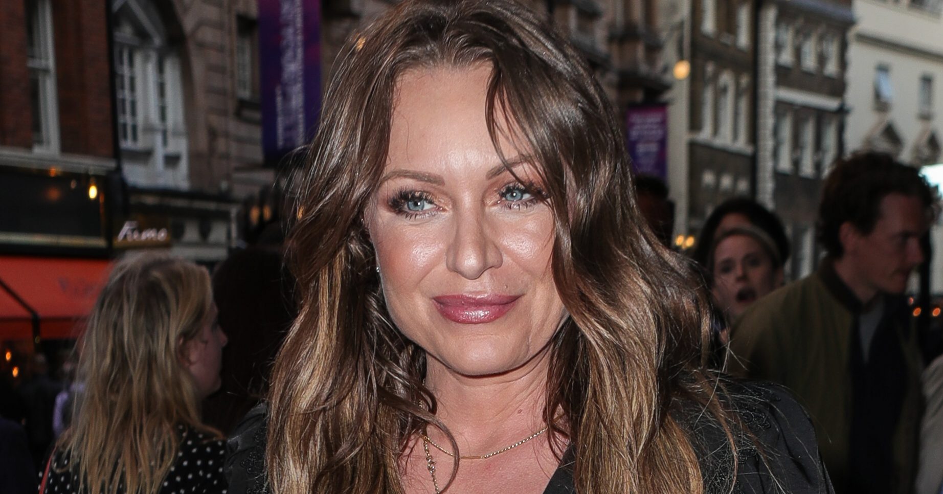 Girl on the Train press night arrivals at the Duke of York's Theatre Pictured: Rita Simons Ref: SPL5106772 300719 NON-EXCLUSIVE Picture by: SplashNews.com Splash News and Pictures Los Angeles: 310-821-2666 New York: 212-619-2666 London: +44 (0)20 7644 7656 Berlin: +49 175 3764 166 photodesk@splashnews.com World Rights