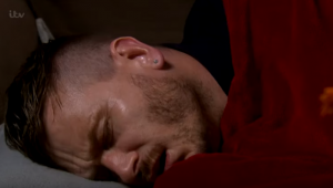 David has food poisoning Emmerdale