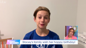 Stacey Solomon's son