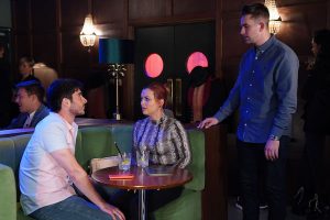 Callum stepped into help a distressed Whitney on her date with Leo EastEnders 