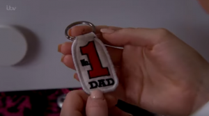 Tracy finds the keyring she gave to Frank in Kerry's room Emmerdale