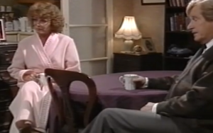 Deirdre and Ken talk all night (Credit: ITV/YouTube)