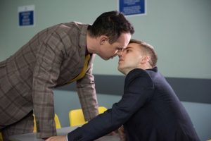 James and Harry in happier times (Credit: Lime Pictures)