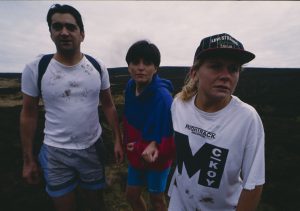 Editorial use only Mandatory Credit: Photo by ITV/Shutterstock (8081371i) Glenda McKay (as Rachel), Razia McGann (as Sangetta) and John Leary (as Jayesh Parmar) on a fell run (Ep 1755 - 13th April 1993) 'Emmerdale' TV Series - 13 Apr 1993 Emmerdale Farm is a long-running British soap opera set in Emmerdale, a fictional village in the Yorkshire Dales. Created by Kevin Laffan, it first broadcast on 16 October 1972 and produced by ITV Yorkshire.