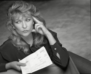 Editorial use only Mandatory Credit: Photo by ITV/Shutterstock (8105605k) Claire King (as Kim Tate) 'Emmerdale' TV Series London Evening Standard Advert Campaign - 1993 Emmerdale Farm is a long-running British soap opera set in Emmerdale, a fictional village in the Yorkshire Dales. Created by Kevin Laffan, it first broadcast on 16 October 1972 and produced by ITV Yorkshire.
