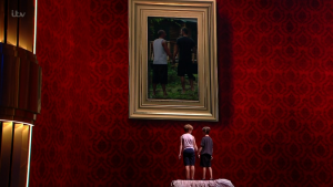 Darcy's trick saw two young boys appear as him and his brother (Credit: ITV)