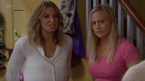 Amy confronts Tracy Emmerdale