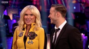 Anneka Rice and Kevin Clifton