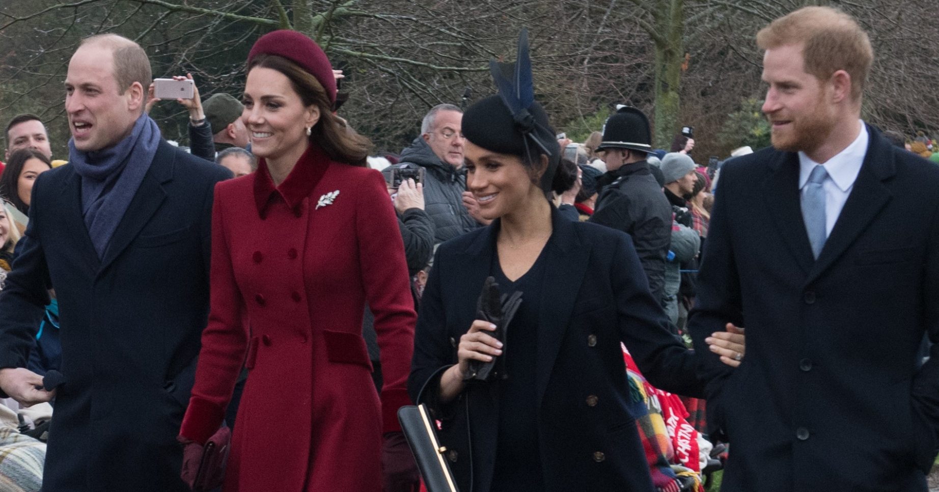 William, Kate, Meghan and Harry