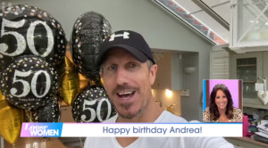 Andrea McLean's husband