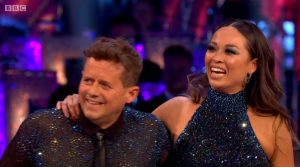 Mike Bushell and Katya Jones on Strictly