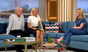 Michelle Hardwick, Emmerdale's Vanessa, on This Morning Credit: ITV