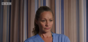 Essie's arrangement to look after baby Isla isn't legal Holby City