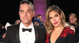 Robbie Williams and Ayda Field