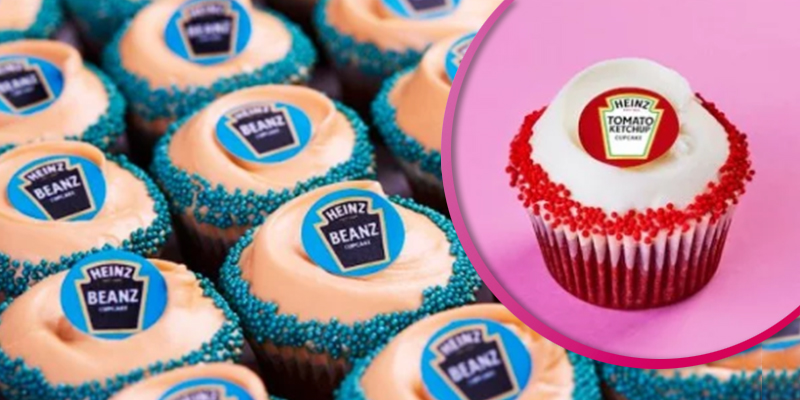 Heinz cupcakes