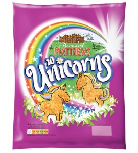 Unicorn shaped turkey pieces Iceland