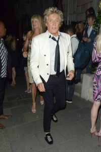 Rod Stewart and Penny lancaster