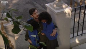 Gray returned home from being out all night EastEnders Mia Mackenzie