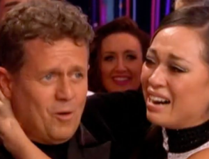 Katya cries Strictly