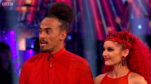 Dev Griffin and Dianne Buswell