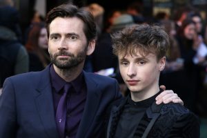 David Tennant and son Ty