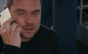 Aaron crying Emmerdale
