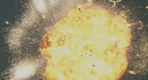 Emmerdale boat explosion Credit: ITV/Facebook