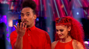 Dev Griffin and Dianne Buswell