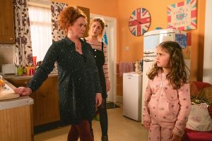 Jade has been helping out Fiz and Tyrone with Hope Coronation Street