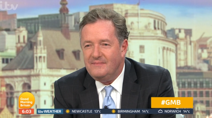Piers Morgan on GMB