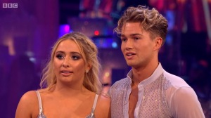 Saffron Barker and AJ Pritchard on Strictly