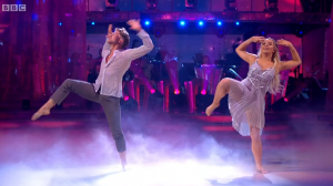 Saffron Barker and AJ Pritchard on Strictly