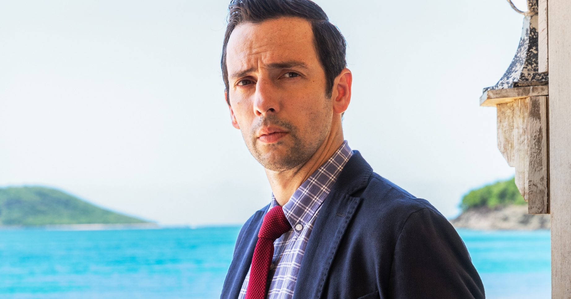 Ralf Little Death in Paradise Credit: (Red Planet Pictures/BBC)
